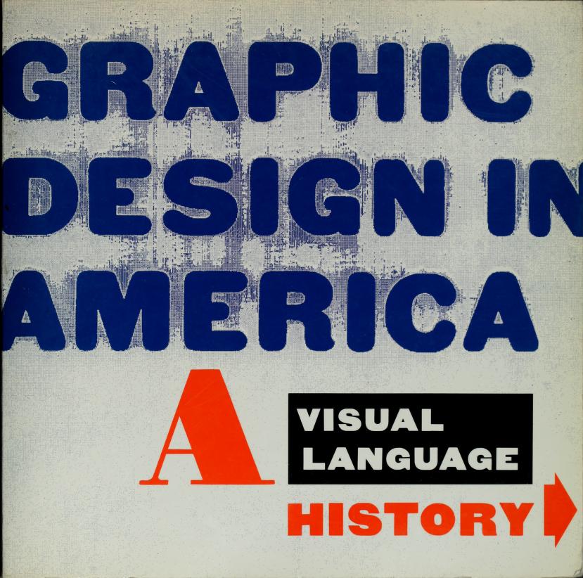 book cover of Graphic Design in America